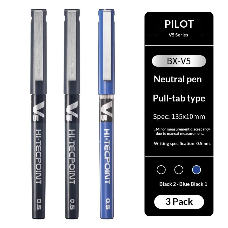 CowLost | product_id-pilot-bx-v5-12-color-0-5mm-rollerball-pens-anti-leak-smooth-ink-for-journaling-art-projects |25