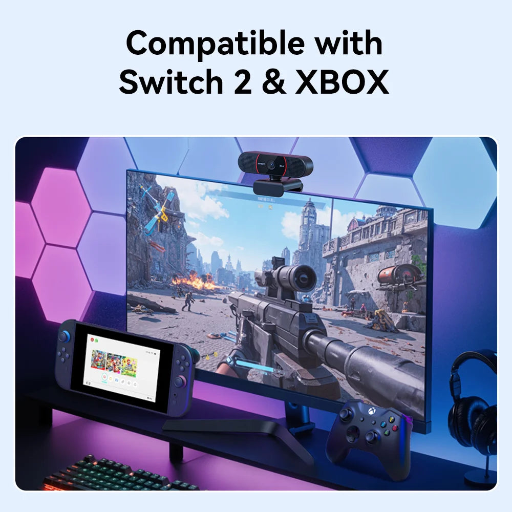 CowLost | 4k-webcam-1080p-60fps-web-camera-emeet-usb-camera-with-mics |6
