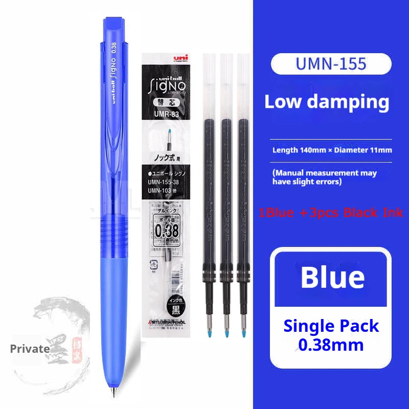 CowLost | product_id-mitsubishi-uni-signo-umn155-gel-pen-0-38-0-5mm-black-red-blue-quick-dry-smooth-low-friction |67
