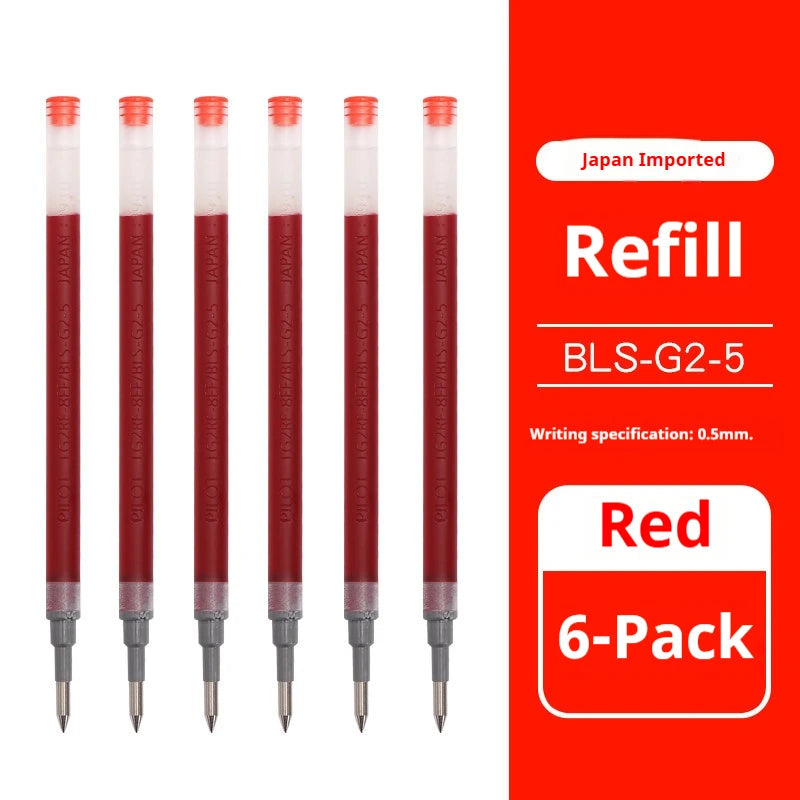 CowLost | product_id-pilot-g-6-0-5mm-gel-pen-with-comfort-grip-black-red-blue-ink-smooth-writing-needle-point |25