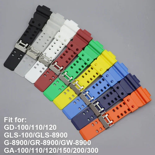 CowLost | product_id-16mm-silicone-waterproof-replacement-watchband-for-ga-110-ga-100-ga-120-gd-100-g-8900 |1