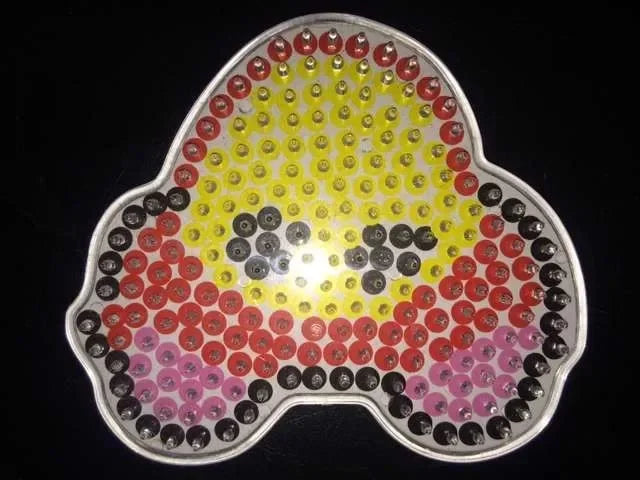 5mm Hama Beads Plastic Stencil Template for Perler DIY Pixel Beads Pegboard Puzzle