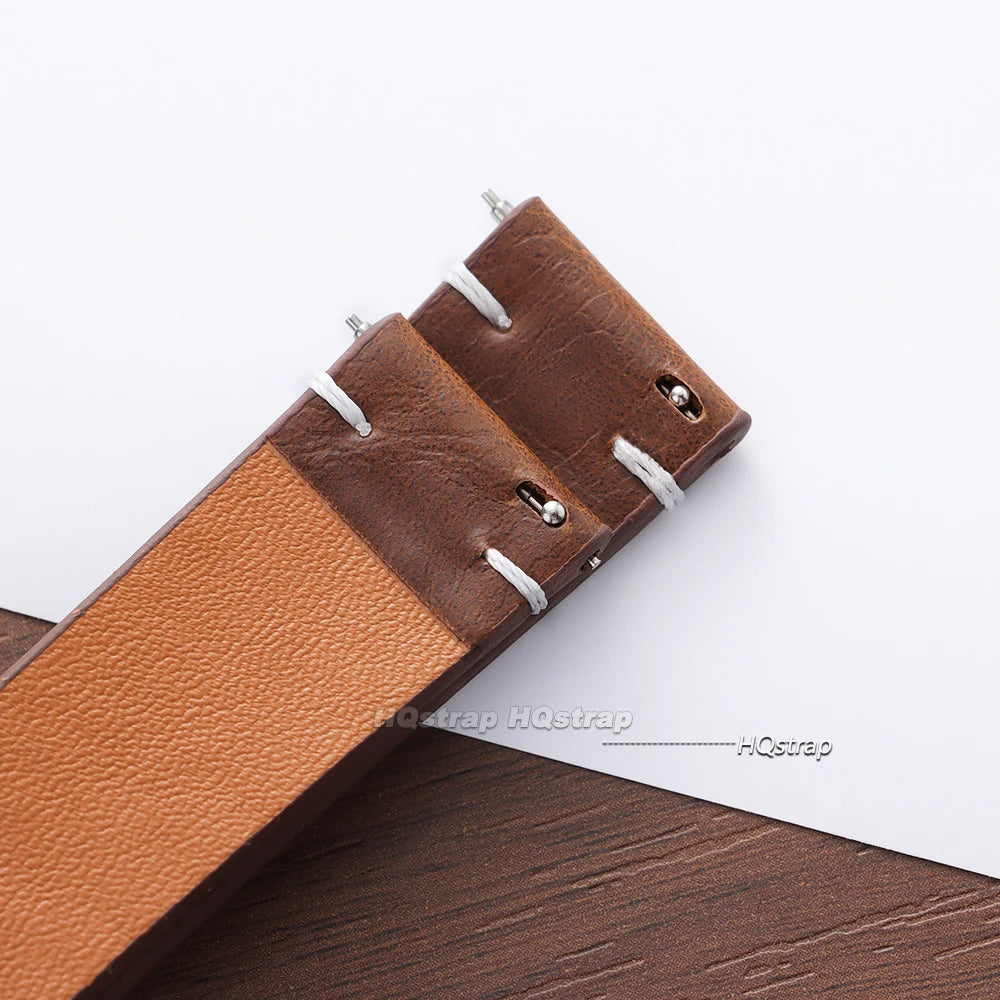 CowLost | bracelets-product_id-vintage-retro-calfskin-leather-quick-release-watch-band-18-22mm-universal-unisex-wrist-strap |10