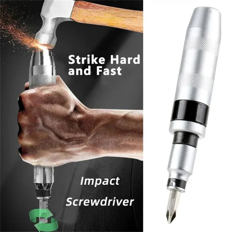CowLost | 7-13-piece-impact-screwdriver-set-shockproof-screwdriver-chisel-bits-multifunctional-screw-extractor-remover-repair-tools |3