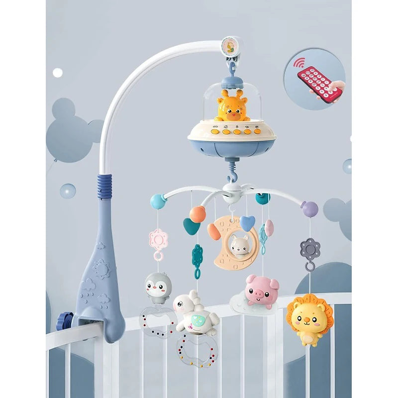 CowLost | musical-baby-crib-mobile-with-lights-music-projection-for-infants-remote-control-crib-toys-for-newborn-baby-mobile-for-crib-toys |40