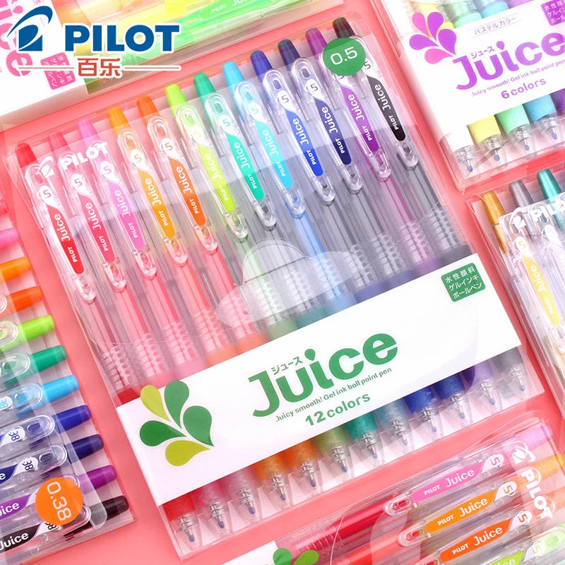 CowLost | product_id-pilot-juice-gel-pen-6-12-colors-0-38-0-5-0-7mm-smooth-writing-handheld-stylo |2
