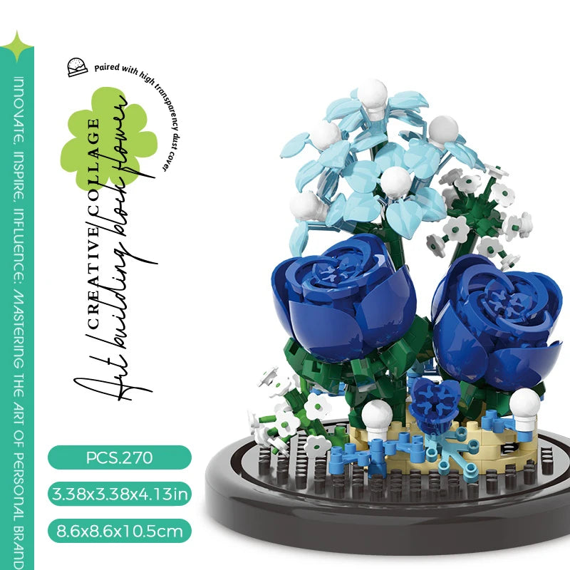 CowLost | product_id-micro-particle-building-block-sunflower-bouquet-diy-puzzle-toy-desktop-decoration |5