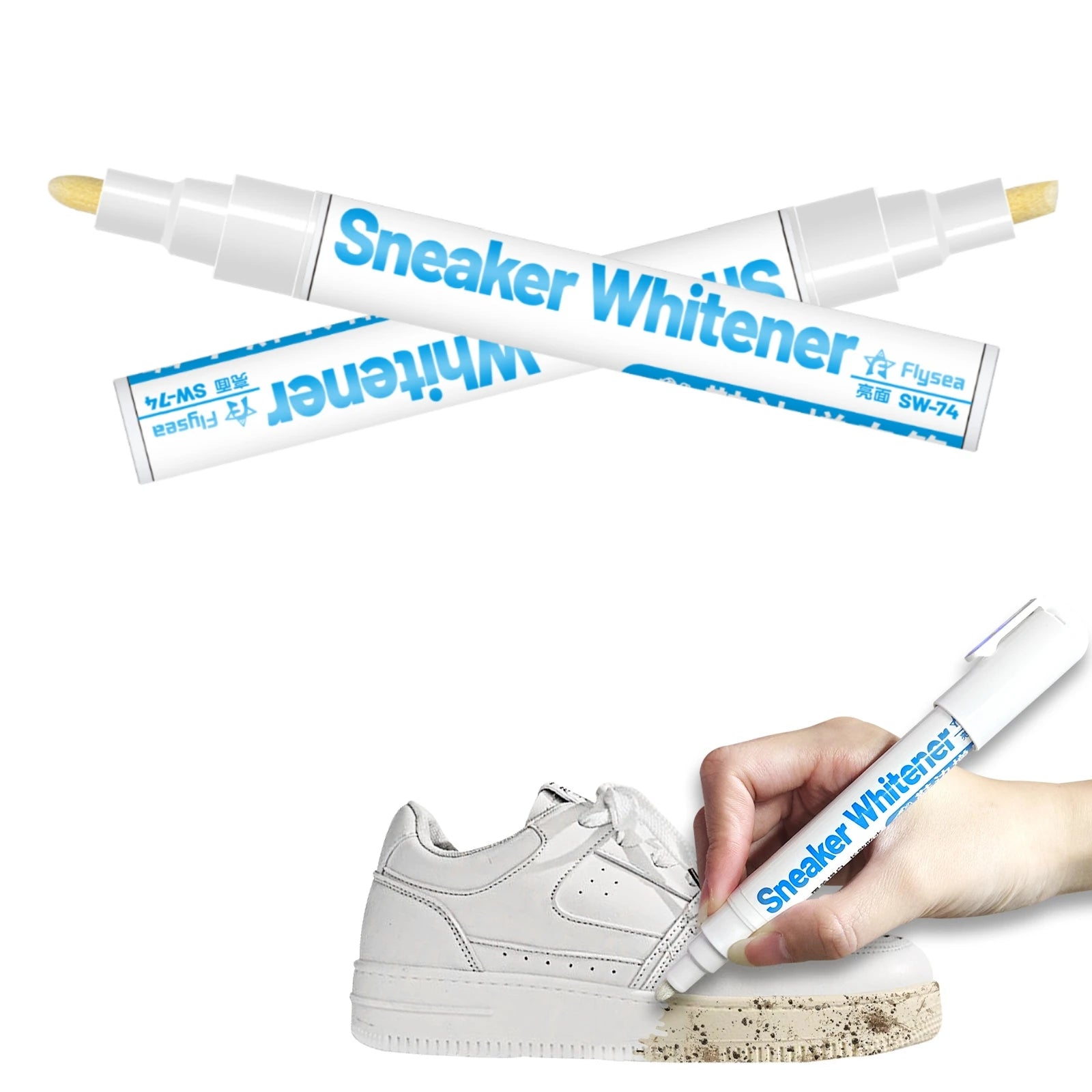 CowLost | stain-removers-product_id-white-sneakers-eraser-pen-yellowing-repair-waterproof-stain-removal-whitening |5