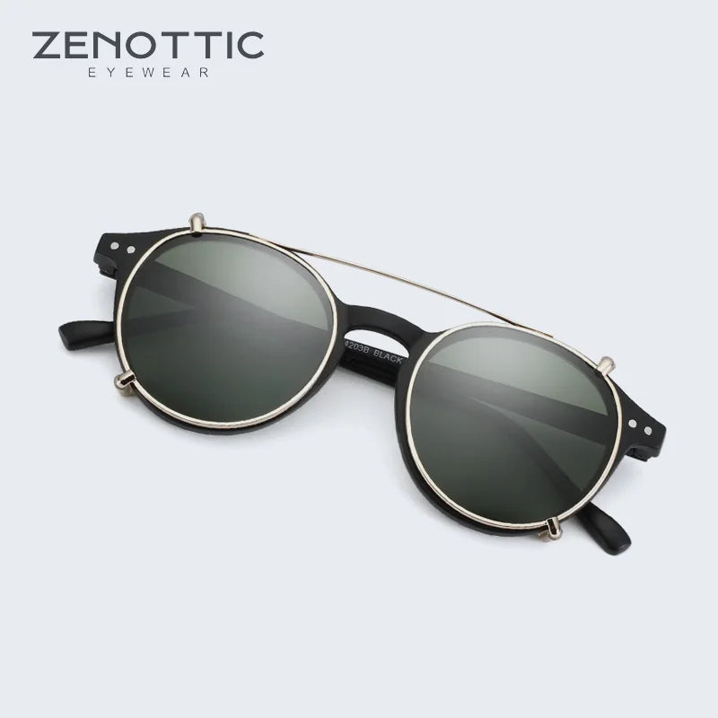 CowLost | zenottic-steampunk-style-clip-on-sunglasses-for-men-women-anti-blue-light-glasses |12
