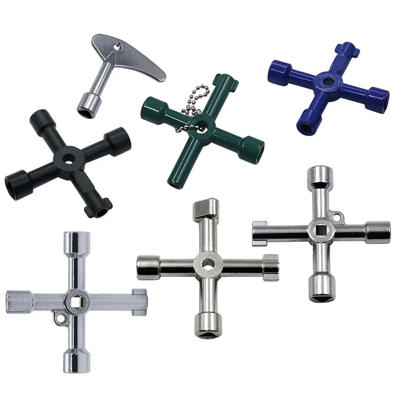 CowLost | product_id-multifunction-4-way-universal-triangle-wrench-key-for-gas-electric-meter-cabinets-radiators-and-plumbing |7
