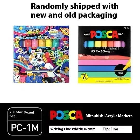 CowLost | product_id-uni-posca-limited-graffiti-marker-pen-set-8-assorted-colors-water-based-acrylic-0-7-2-5mm |26