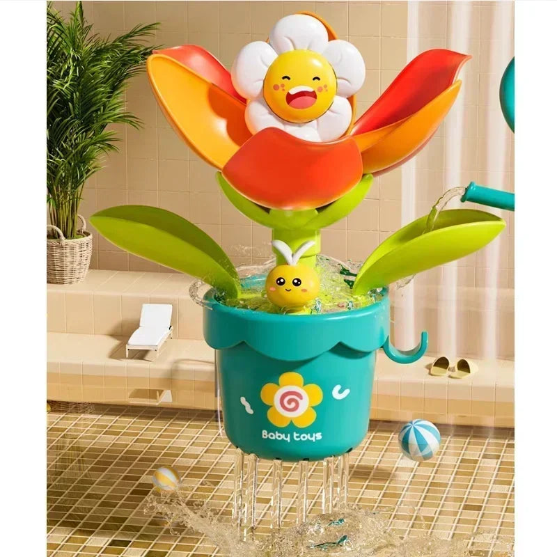 CowLost | product_id-childrens-sunflower-water-spray-bath-toy-fun-shower-sprinkler-gift |5