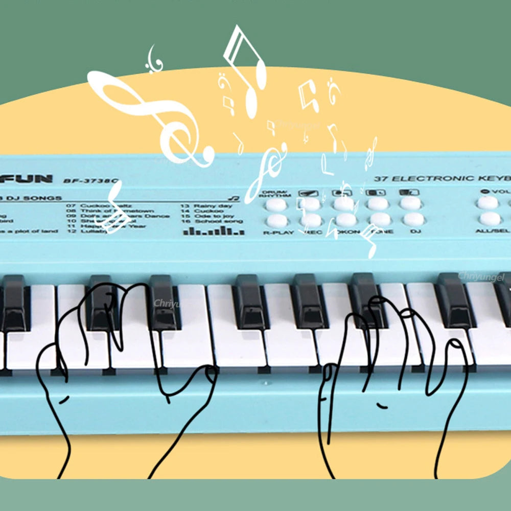 CowLost | product_id-37-key-kids-electronic-piano-keyboard-with-microphone-educational-toy-gift |14