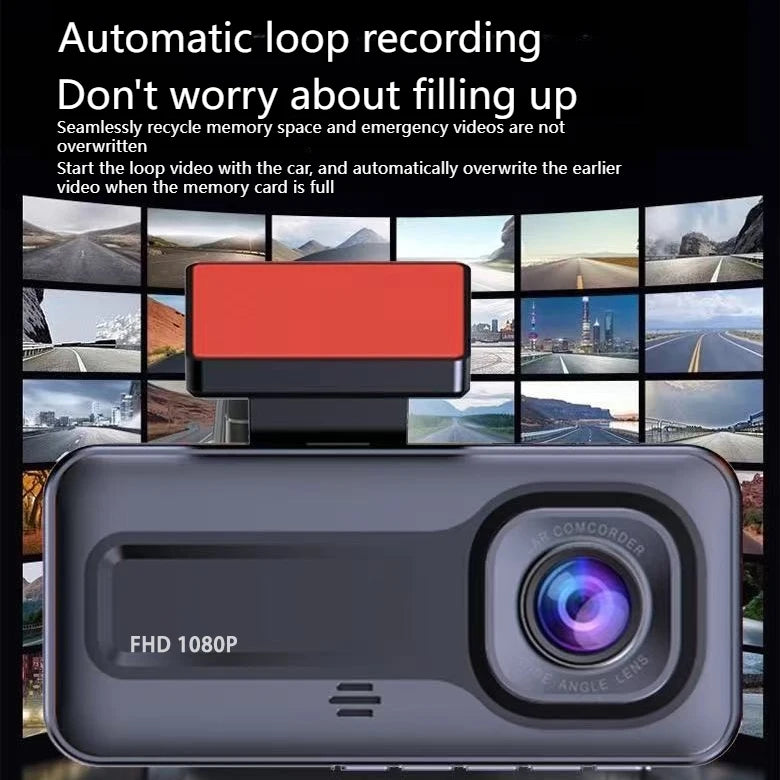 CowLost | product_id-baideluo-3-channel-1080p-car-dash-cam-with-rear-view-recorder |9