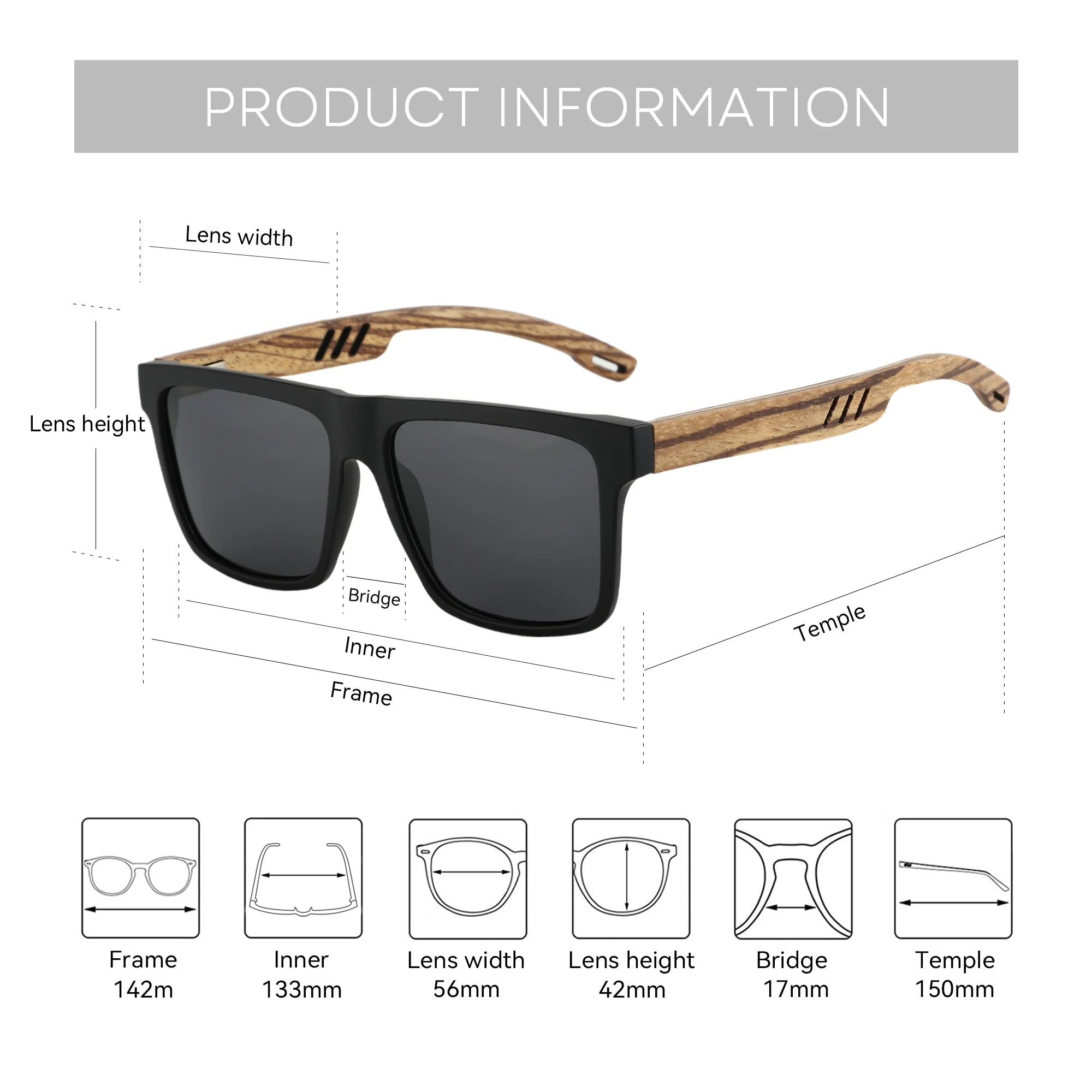 CowLost | zenottic-walnut-wood-sunglasses-with-dark-polarized-lenses-for-men-and-women |4