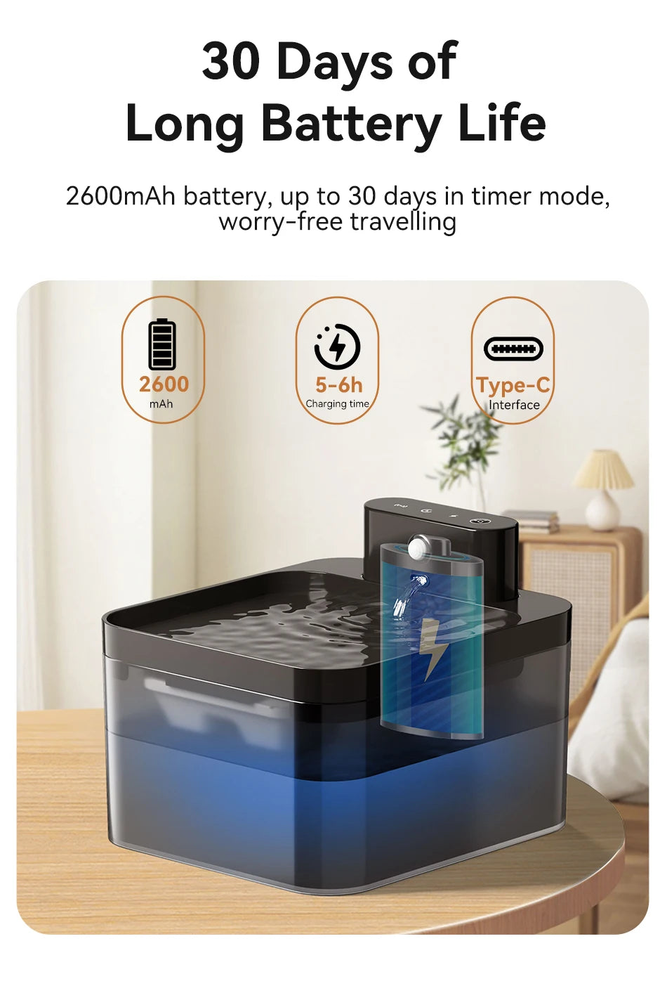 CowLost | cat-food-rojeco-automatic-wireless-cat-water-fountain-2-2l |16