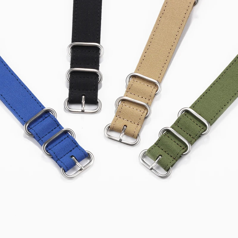 CowLost | product_id-canvas-nylon-watch-strap-with-stainless-steel-buckle-for-seiko-smartwatches-18-20-22-24mm |17