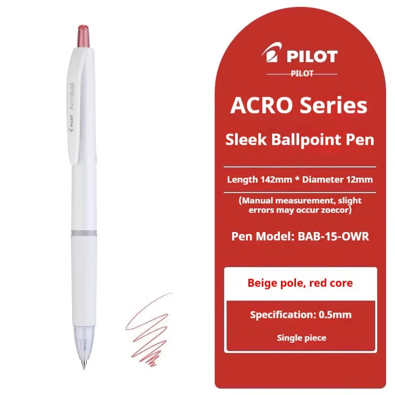 CowLost | product_id-pilot-acroball-retractable-ballpoint-pen-ultra-smooth-hybrid-ink-0-5-0-7mm-japanese-design-for-office-business |25