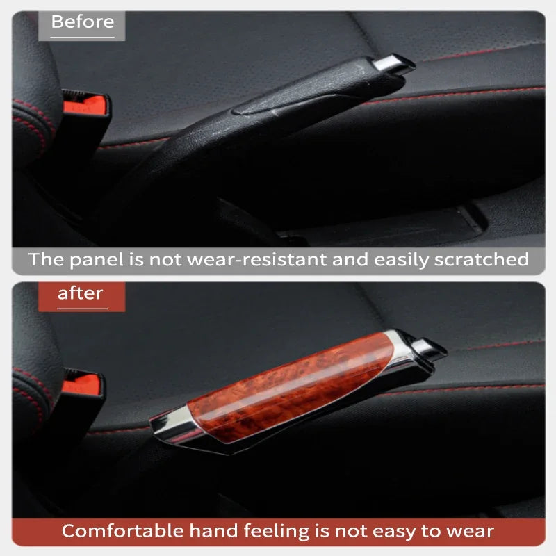 CowLost | hand-grips-product_id-car-hand-brake-cover-carbon-fiber-protection-grip-interior-accessory |3