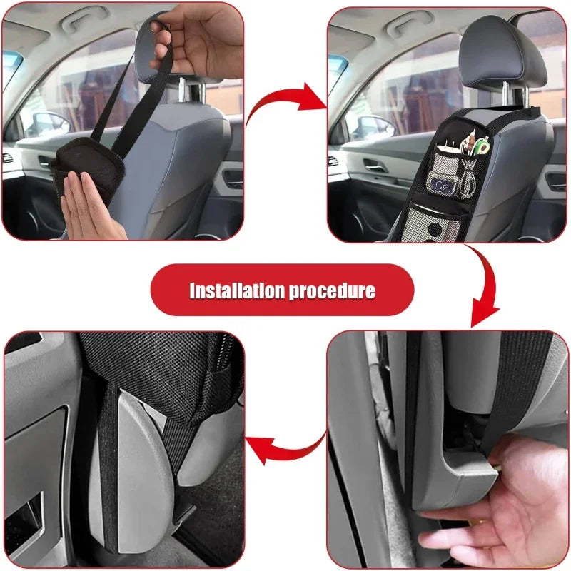 CowLost | vehicle-parts-accessories-car-seat-side-pocket-organizer-pouch-storage-bag |12