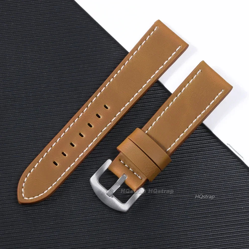CowLost | product_id-hqstrap-genuine-leather-vintage-matte-watchband-18-24mm-for-men-women |11