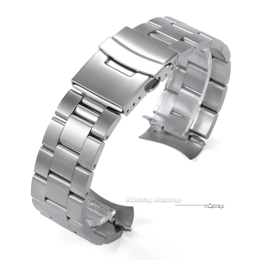 CowLost | watch-bands-product_id-stainless-steel-curved-end-band-18mm-22mm-replacement-strap-for-seiko-skx007-skx009-oyster-watch |9