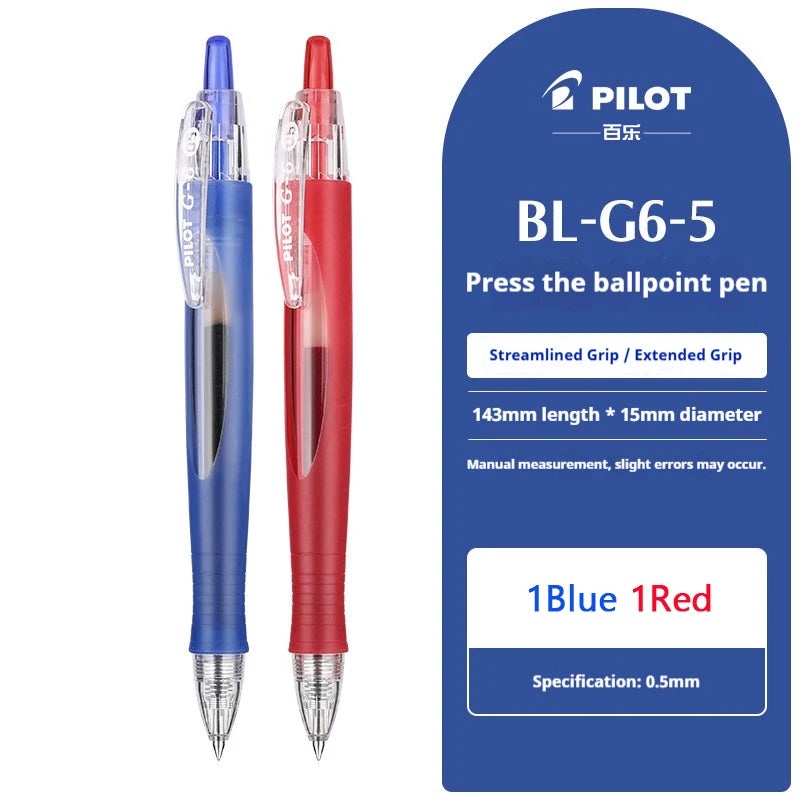 CowLost | product_id-pilot-g-6-0-5mm-gel-pen-with-comfort-grip-black-red-blue-ink-smooth-writing-needle-point |43