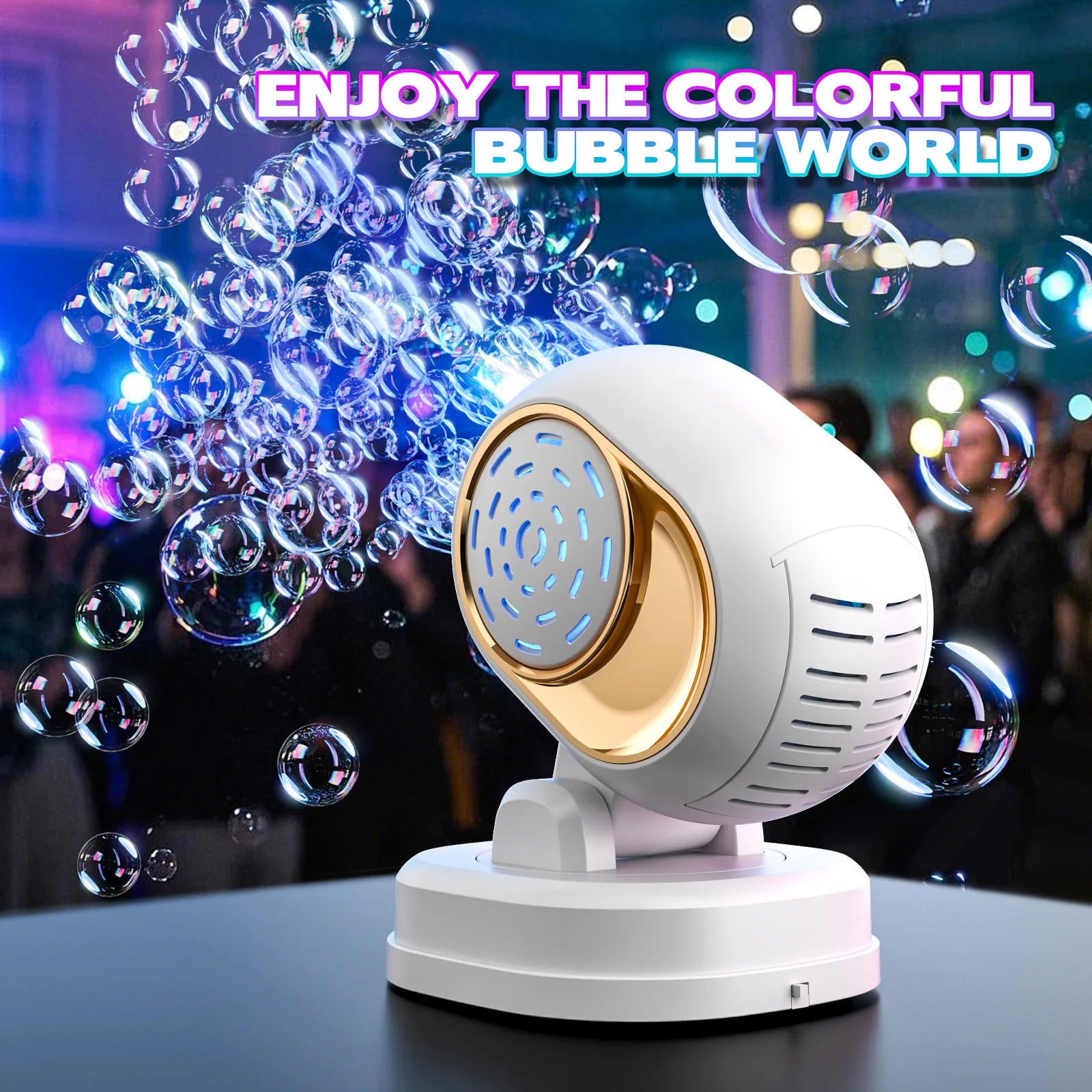 CowLost | product_id-automatic-stage-bubble-machine-with-lights-rotatable-electric-bubble-blower-for-party-wedding-toys-gifts |1