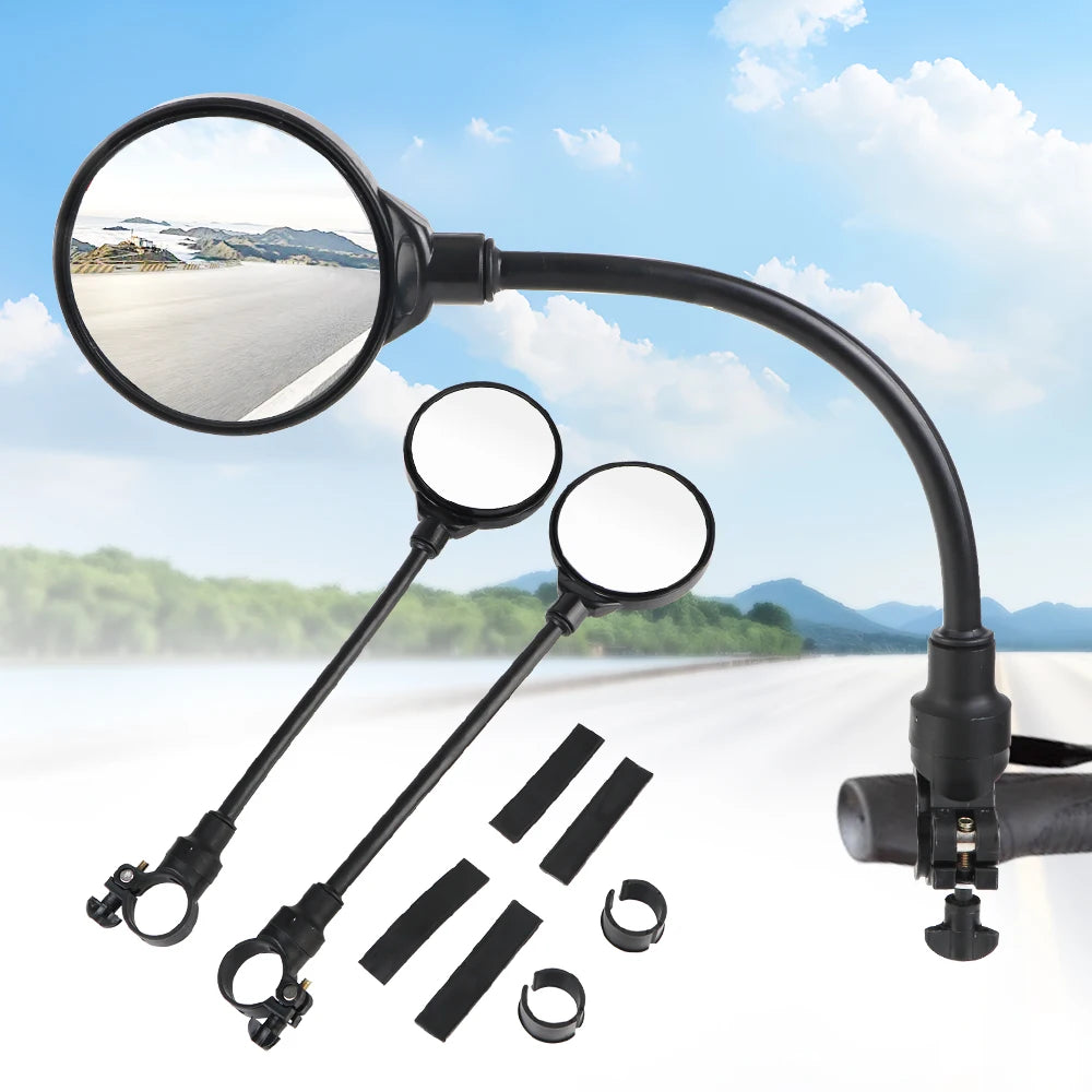 CowLost | product_id-universal-adjustable-rotatable-shockproof-convex-wide-angle-motorcycle-handlebar-rearview-mirror |1
