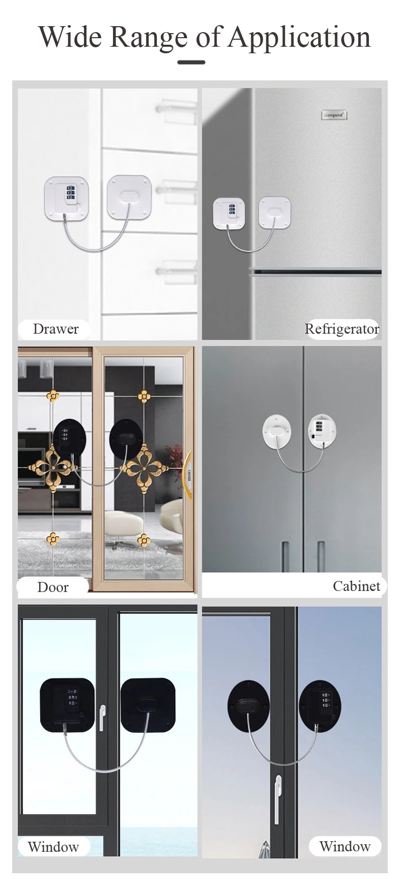 CowLost | baby-safety-password-lock-multi-functional-door-window-kids-protection |11