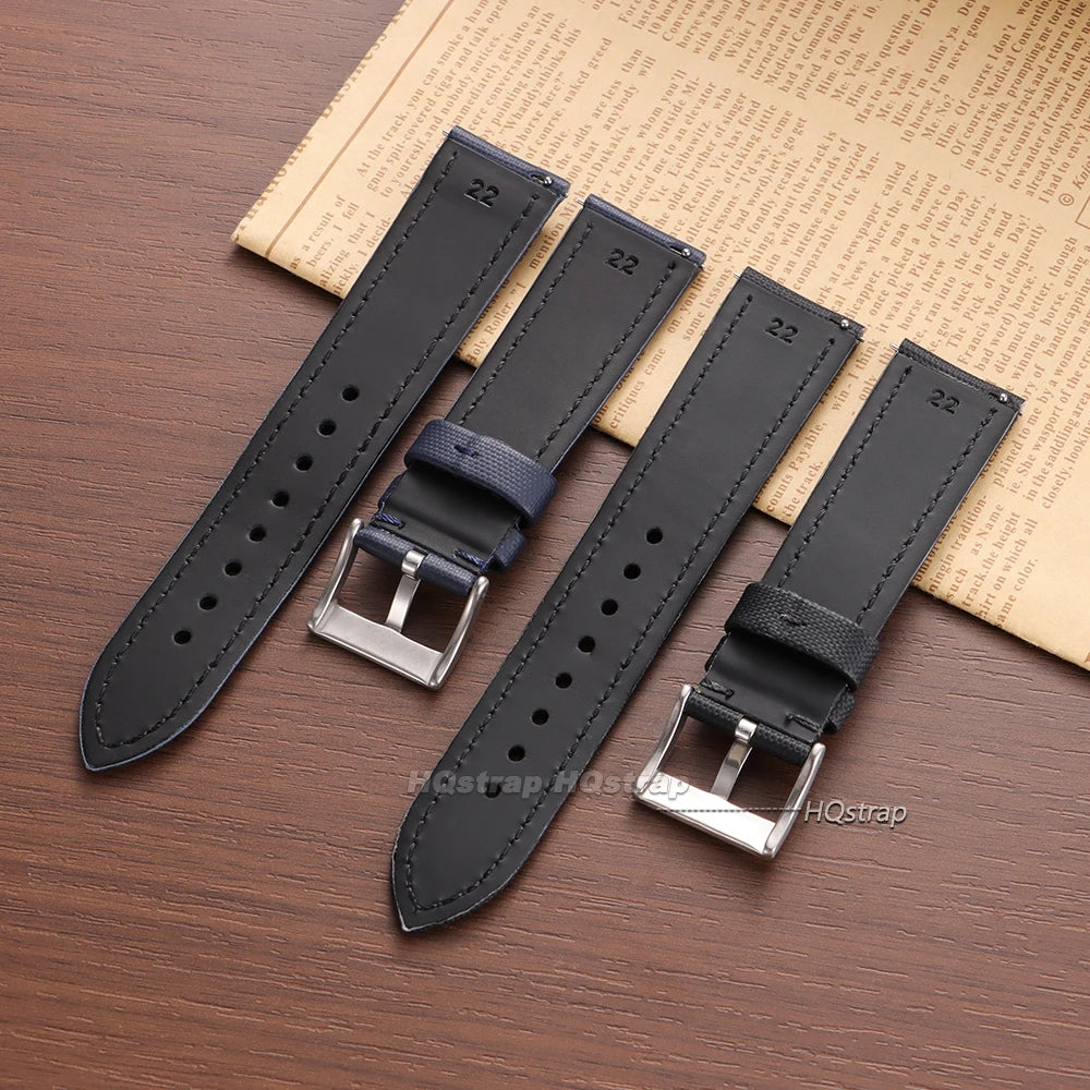 CowLost | bracelets-product_id-premium-waterproof-nylon-sailcloth-watch-band-strap-18-22mm-quick-release-unisex-sport-wristbelt |10