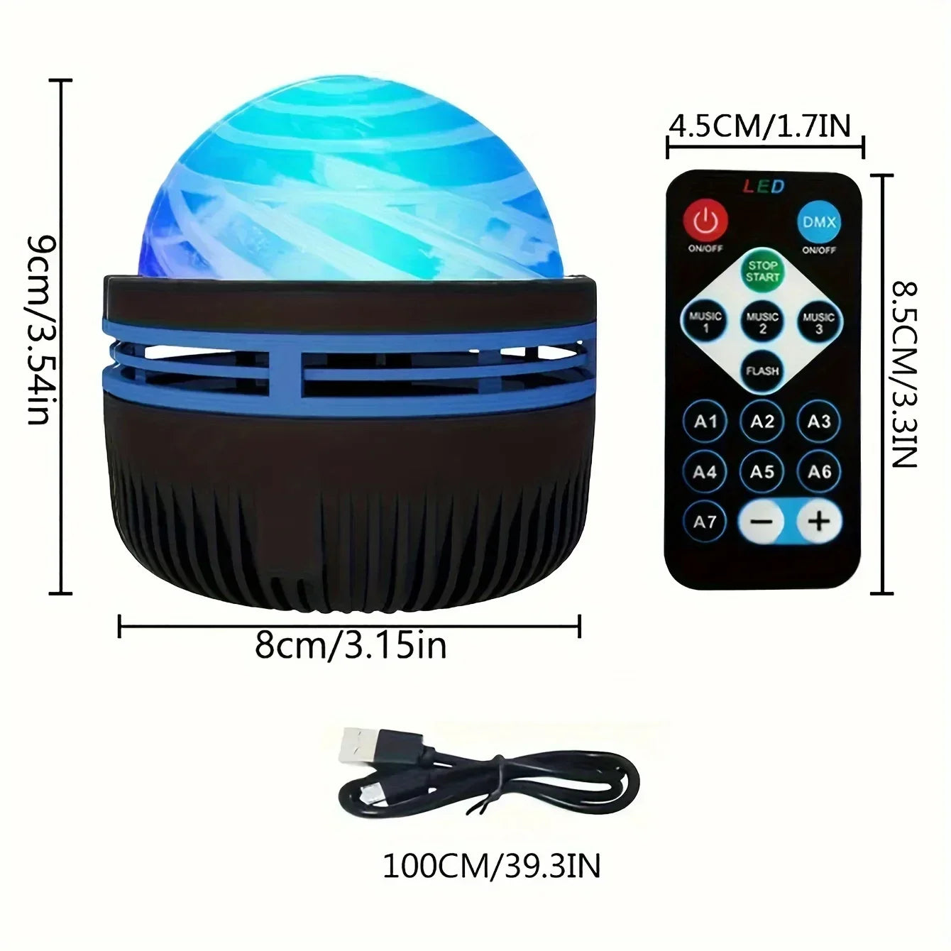 CowLost | night-lights-ambient-lighting-product_id-led-galaxy-star-projector-light-with-remote-for-bedroom-and-holiday-decoration |22