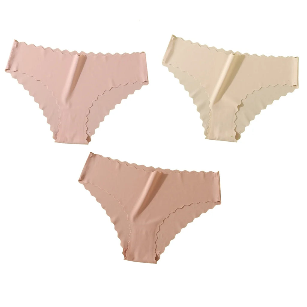 CowLost | 3pcs-set-ice-silk-panties-women-low-rise-briefs-female-underpants-invisible-underwear-sexy-lingerie-seamless-bottoms-xs-xl |19