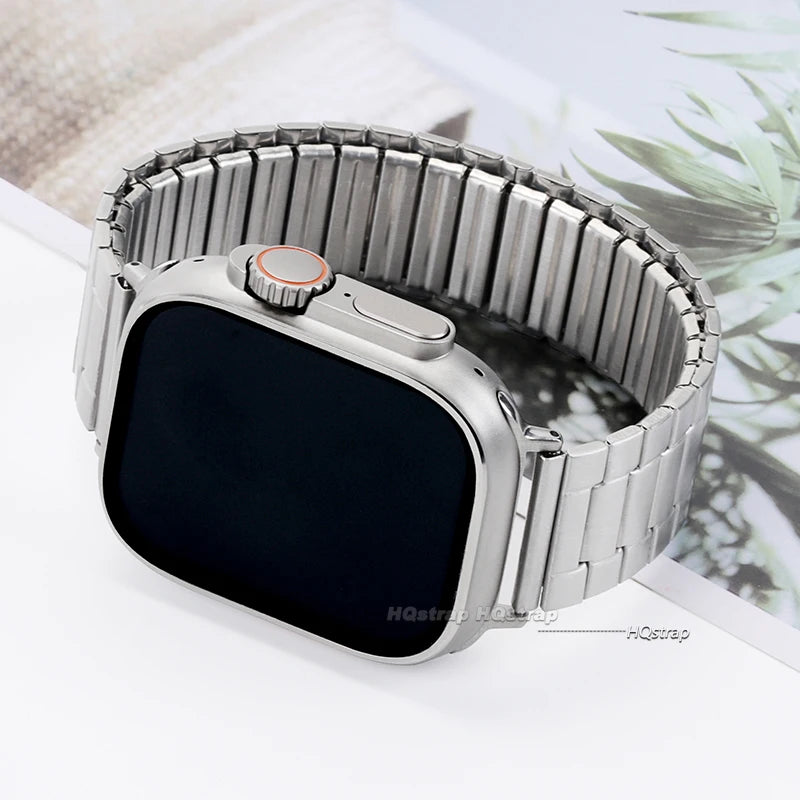 CowLost | product_id-elastic-stainless-steel-strap-for-apple-watch-38-49mm-series-8-7-6-se-9-10-ultra-2 |3