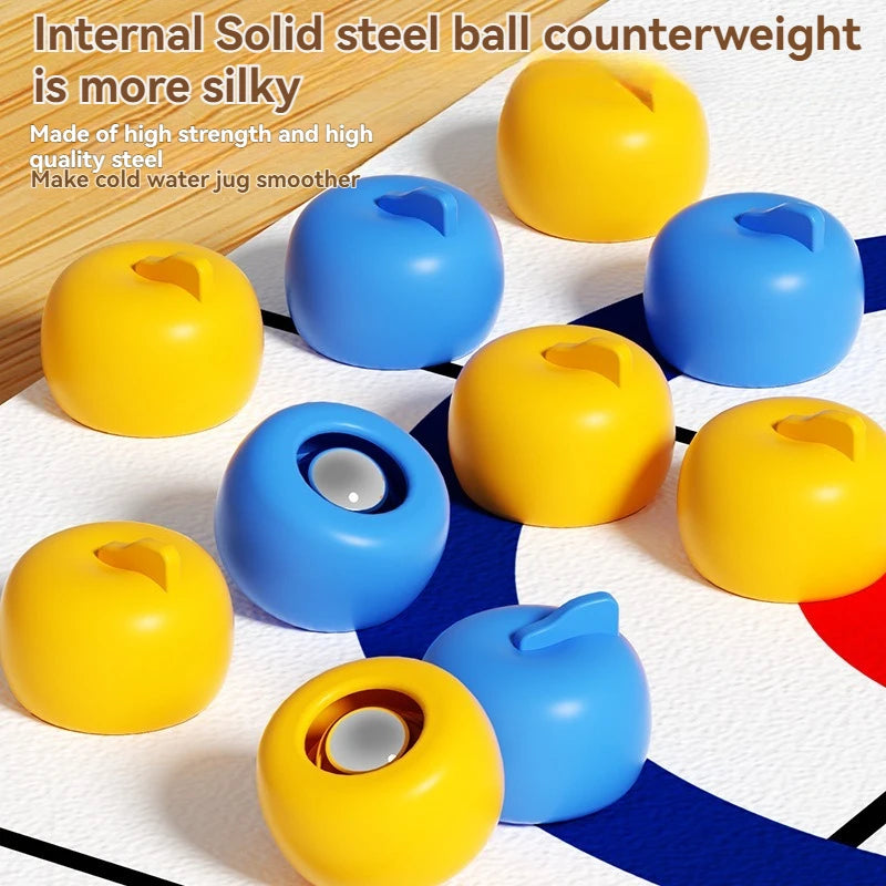 CowLost | product_id-tabletop-curling-game-with-8-16-rollers-shuffleboard-pucks-for-family-fun-and-parties |5