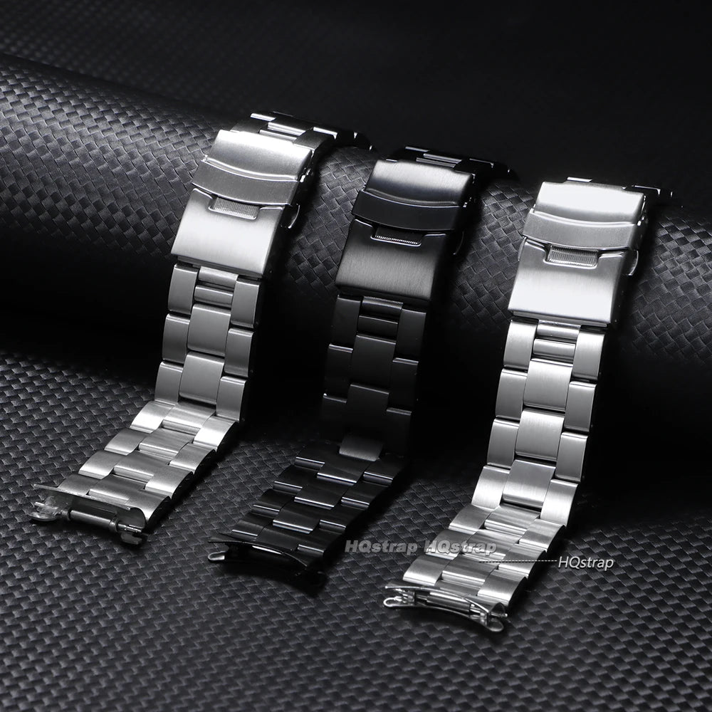 CowLost | watch-bands-product_id-stainless-steel-curved-end-band-18mm-22mm-replacement-strap-for-seiko-skx007-skx009-oyster-watch |3