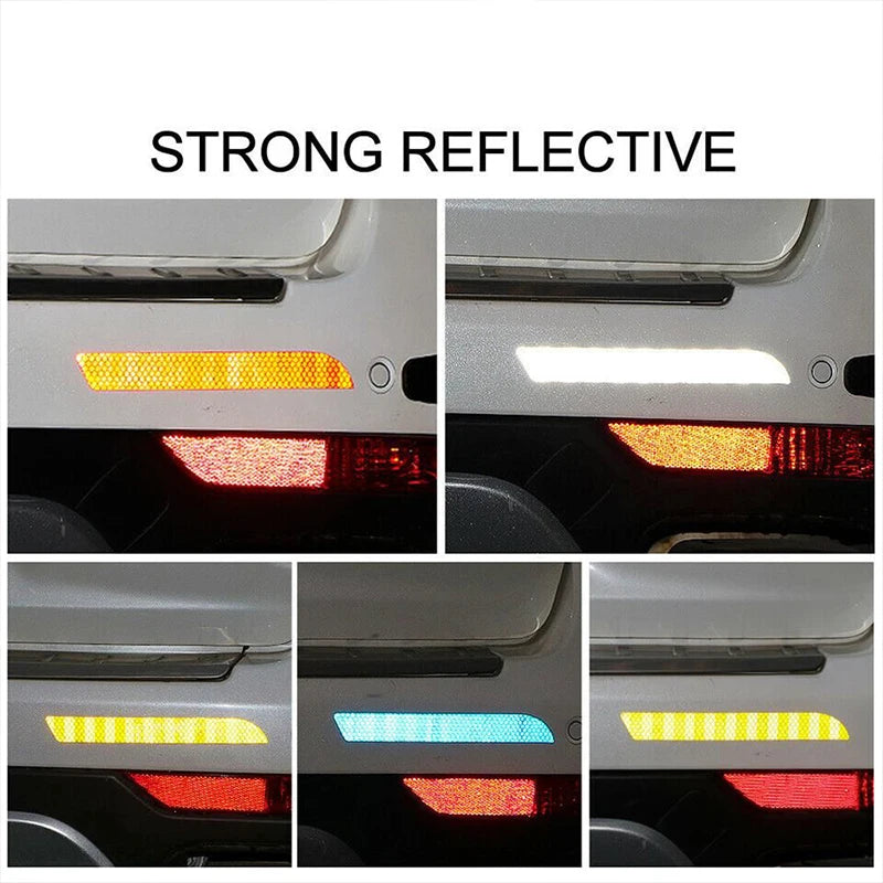 CowLost | product_id-2pcs-reflective-car-rear-bumper-safety-strip-stickers |8