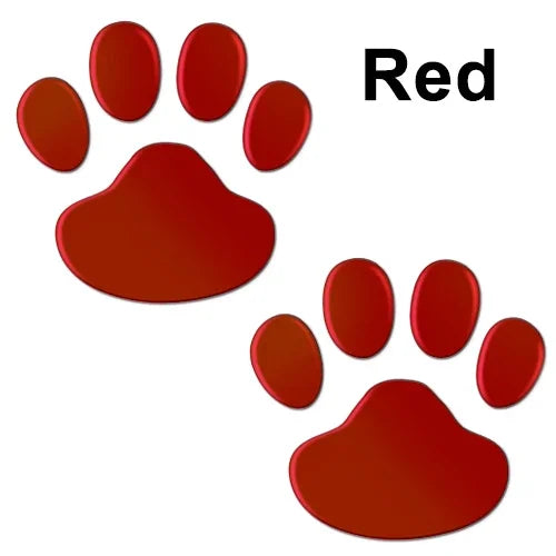 CowLost | vehicle-parts-accessories-2pcs-3d-car-stickers-paw-footprint-animal-claw-design |14