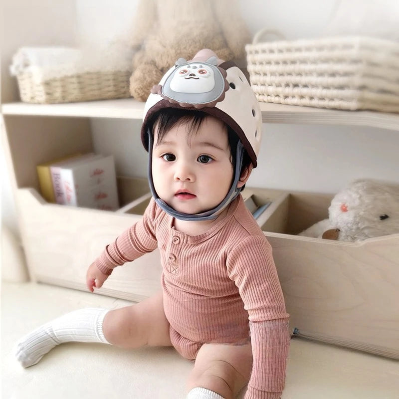 CowLost | imbaby-baby-hat-collision-helmet-anti-fall-artifact-adjustable-protective-headgear |1