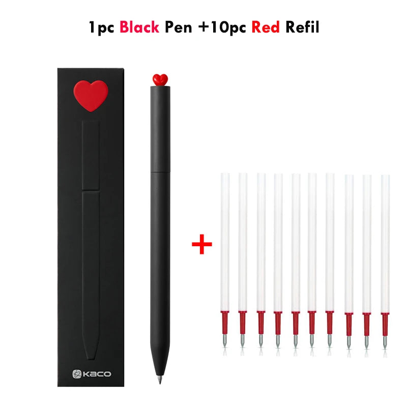 CowLost | product_id-kaco-first-cute-love-0-5mm-black-ink-gel-pen-set-rotating-ballpoint-for-valentines-day-gift |34