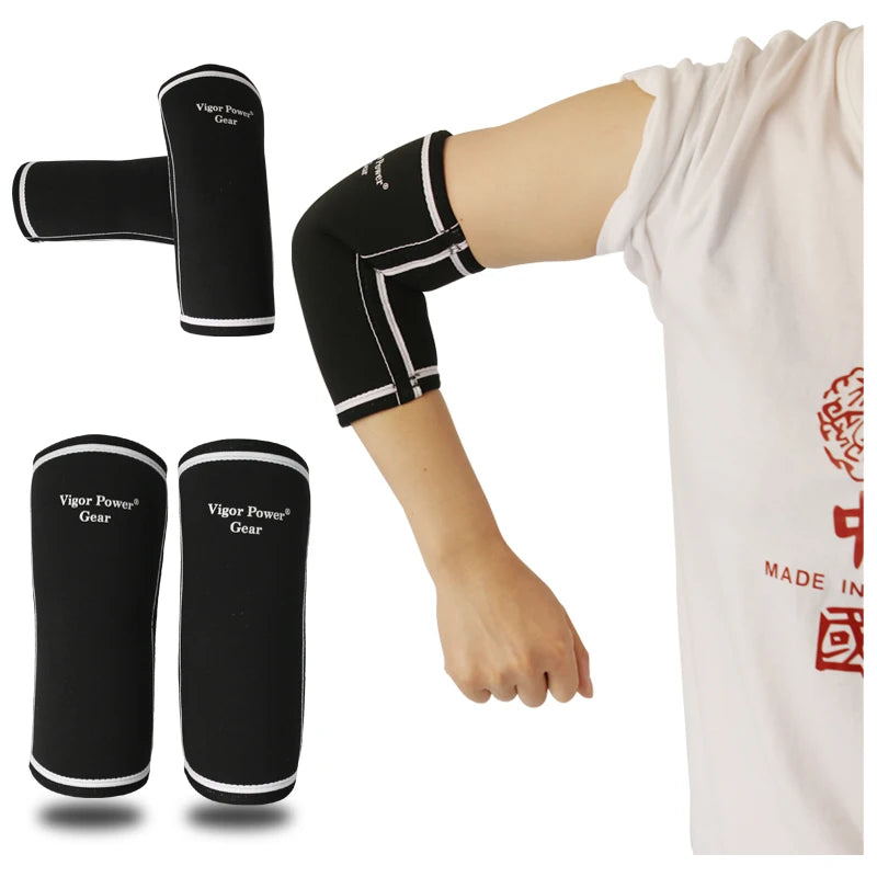 CowLost | sporting-goods-neoprene-elbow-support-for-muscle-composition-and-workout-grip-pads-1-pair |2