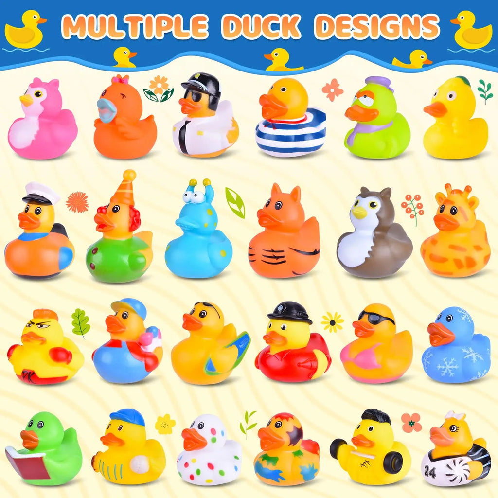 CowLost | product_id-bulk-rubber-ducks-10-20-40-80pcs-toddler-bath-toys-floater-car-ducks |9