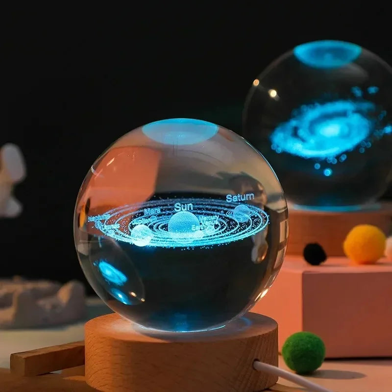 CowLost | product_id-6cm-rgb-cosmos-series-solar-powered-crystal-ball-night-light-milky-way-moon-ornament-gift |10