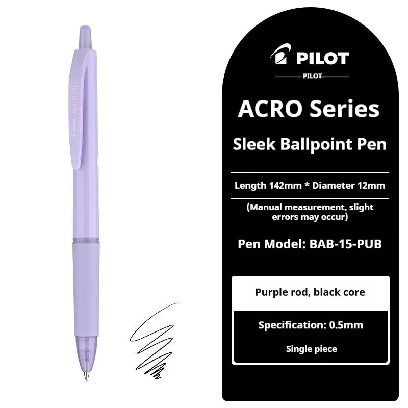 CowLost | product_id-pilot-acroball-retractable-ballpoint-pen-ultra-smooth-hybrid-ink-0-5-0-7mm-japanese-design-for-office-business |30