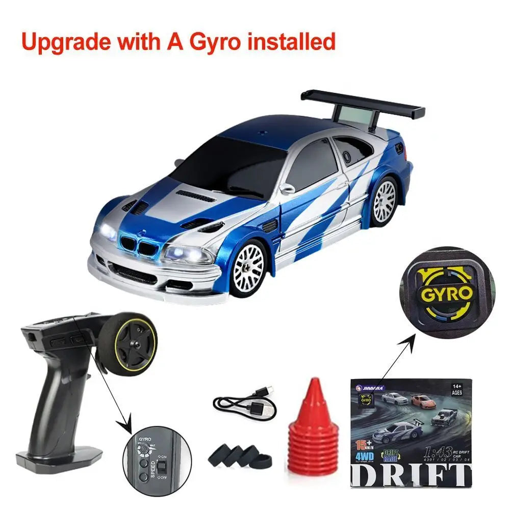 CowLost | fencing-barriers-2-4g-1-64-scale-4wd-remote-control-drift-car-with-gyroscope |24
