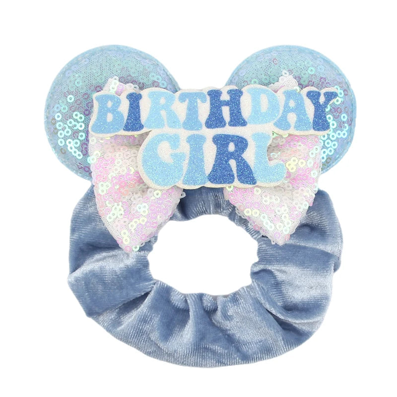 CowLost | cute-disney-castle-fireworks-balloons-hair-scrunchies-velvet-hairband-for-girls |72