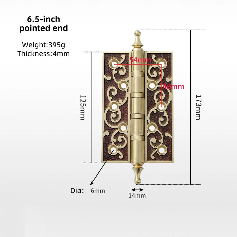 CowLost | kedlo-european-classic-luxury-door-brass-6-5-inch-adjustable-hinge |13