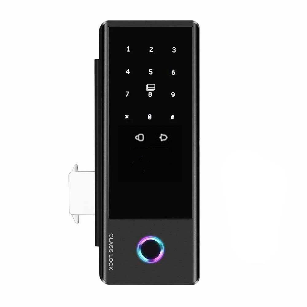 CowLost | locks-keys-product_id-smart-fingerprint-lock-for-slide-office-glass-door-swing-gate-with-tuya-wifi-ttlock-app-control |1