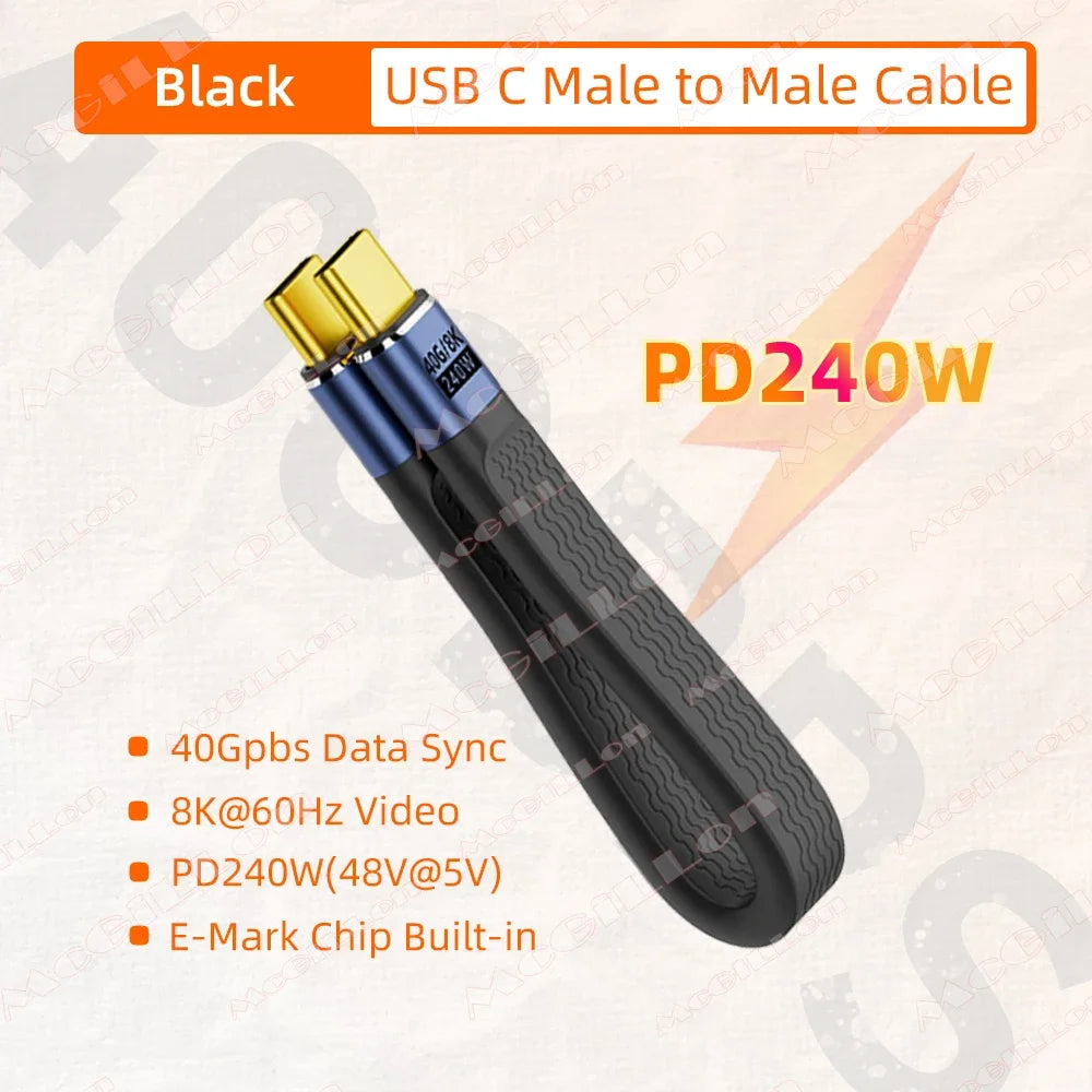 CowLost | product_id-keychain-pd240w-usb4-usb-c-to-usb-c-cable-40gbps-5a-fast-charging-240w-8k-60hz-extension |28