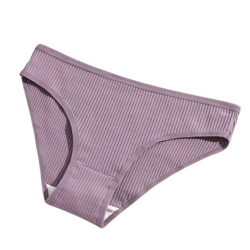 CowLost | product_id-women-s-cotton-low-waist-breathable-solid-bikini-briefs-s-xxl |11
